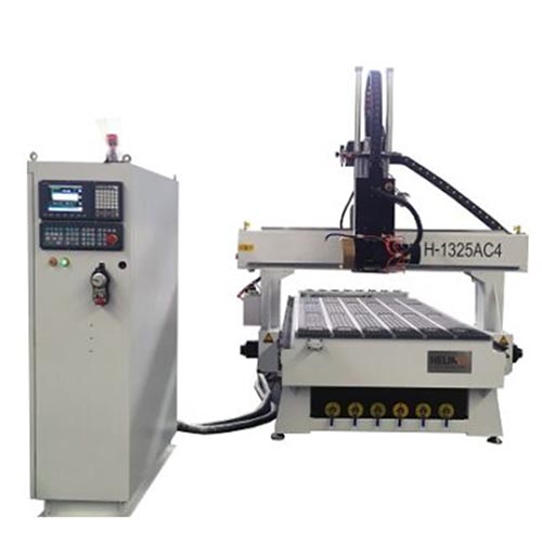 H-1325AC4 4-axis Auto Tool Change CNC Router 1300x2500x400mm
